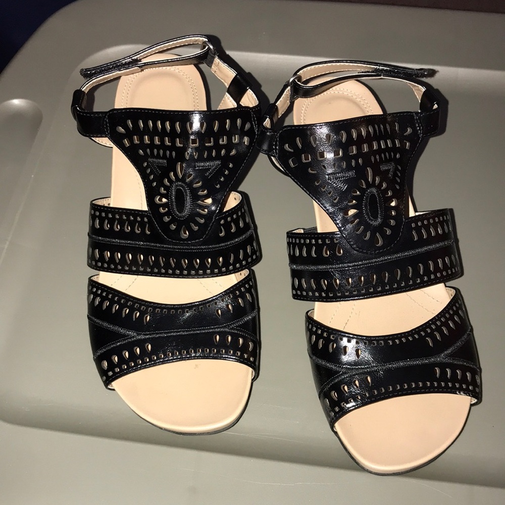 Naturalizer Black and Tan shoes